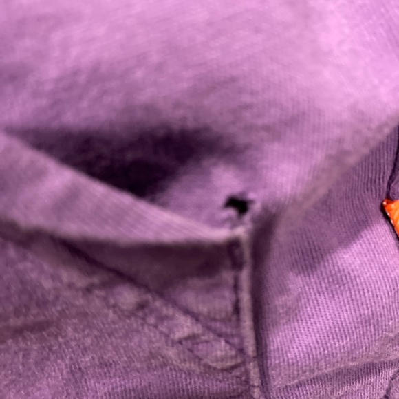 Hugo Boss l Purple Hoodie Sz Large - Picture 7 of 9